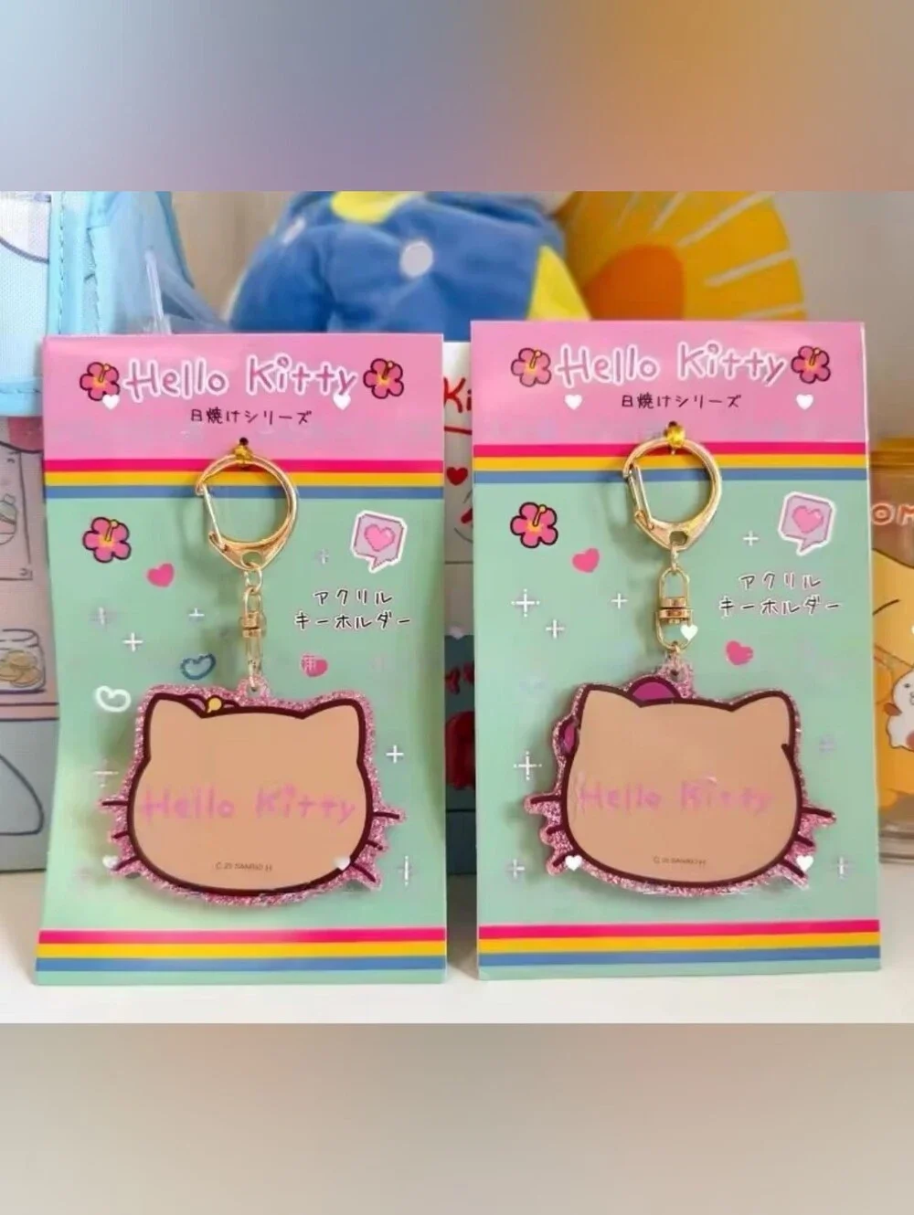 EXCLUSIVE - Officially Licensed Suntanned Hello Kitty Small Tote & Bag Charms